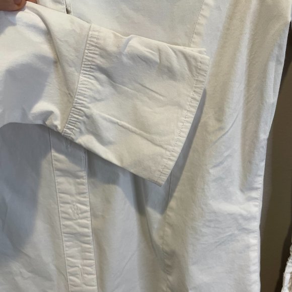 DCC Missy White Button Down Shirt sz M Super Cute - Picture 5 of 6